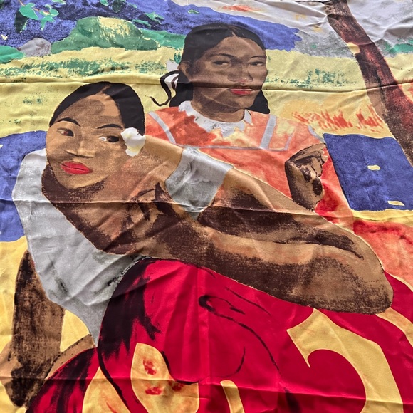 Gauguin Vintage silk scarf - Picture 2 of 5